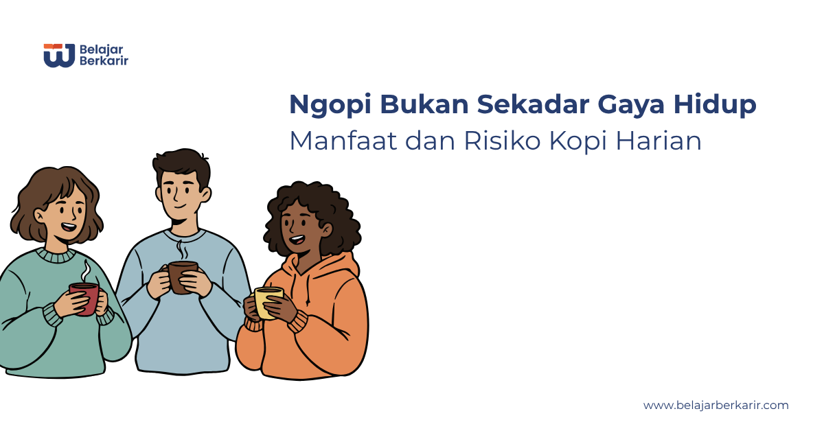 Tren ngopi kini jadi bagian dari gaya hidup anak muda
